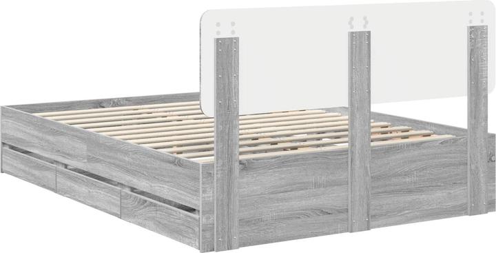 Image du produit vidaXL Modernes Bett (150 x 200 cm)