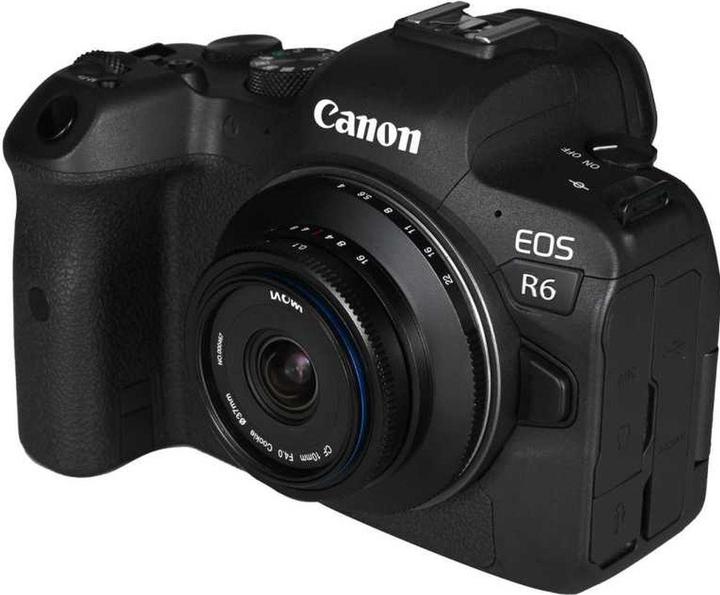 Immagine prodotto Laowa 10mm 1:4 Pancake Canon RF (APS-C) argento (Messa a fuoco manuale) (Novità) (Canon RF, APS-C / DX)
