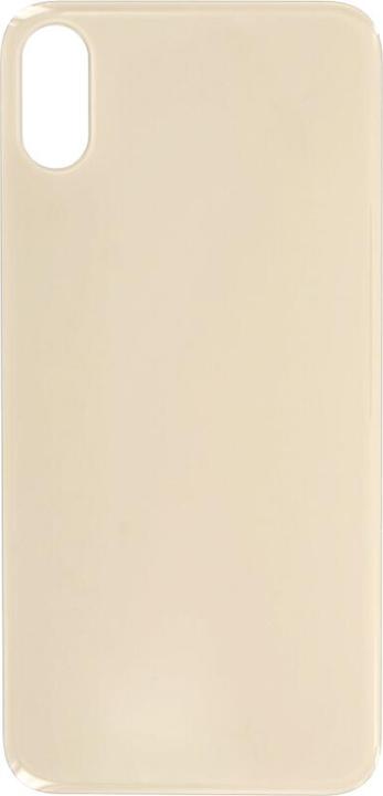 Image du produit OEM iPhone X de remplacement dos or, sans logo (Apple iPhone X)