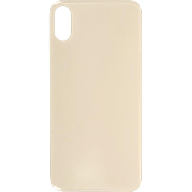 OEM Ersatz iPhone X Rückseite Gold, ohne Logo (iPhone X), Mobilgerät Ersatzteile, Gold