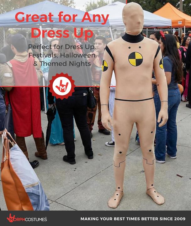 Produktbild Morphsuits Crash Test Dummy Kostüm (XXL)