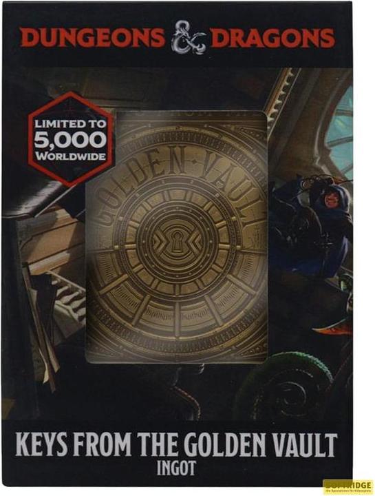 Actual product image Fanattik DONJONS & DRAGONS - Keys From The Golden Vault - Lingot Edition Limité