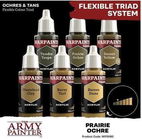 Actual product image The Army Painter Colour Warpaints Fanatic: Prairie Ochre 18 ml