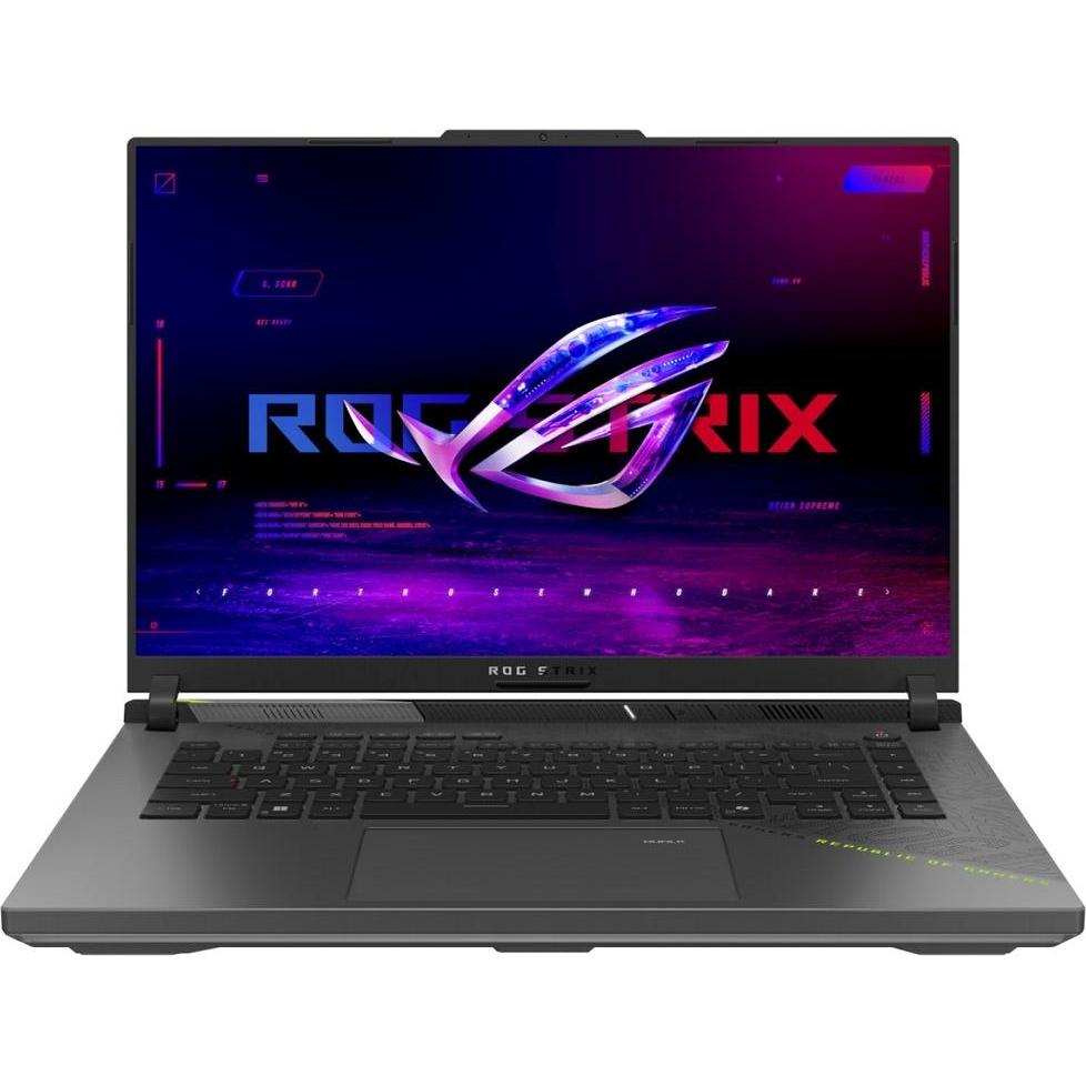 ASUS ROG Strix 16 – 16" (16", 1000 GB, 32 GB, Germania, AMD Ryzen 9 9955HX), Notebook, Grigio, Verde