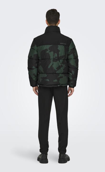 Image du produit Only & Sons Col montant Poignets élastiques Veste Doudoune (XXL)