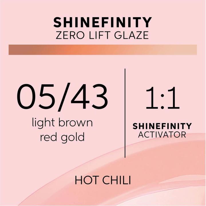 Produktbild Wella Shinefinity (05, 43 - Hot Chili)