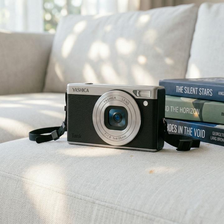 Actual product image Yashica Tank Compact Digital Camera (12 Mpx)