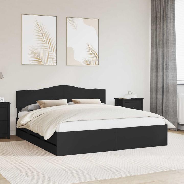 Image du produit vidaXL Modernes Bett (200 x 200 cm)