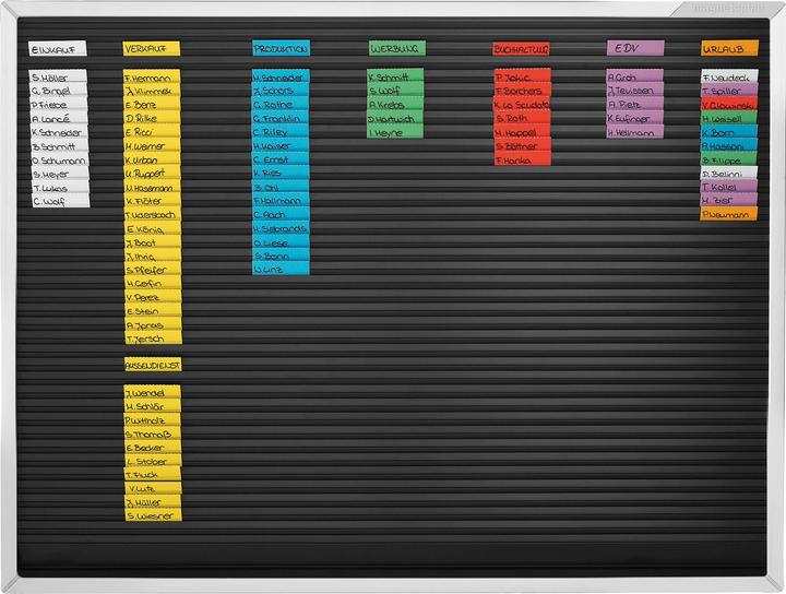 Produktbild Magnetoplan Streifensteckplaner (80 x 62 cm)
