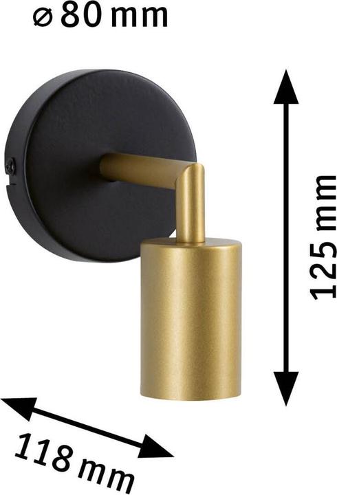 Actual product image Paulmann Ravi wall light (E27)