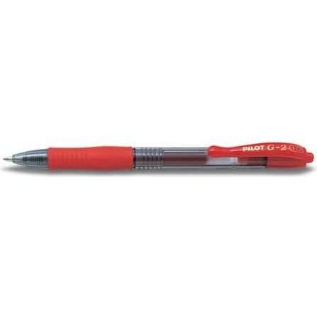 Thumbnail - Pilot, Schreibstifte, Geltintenroller G2-10 Klassik Strichstärke: 0,6 mm Schreibfarbe: rot (Rot, 1 x)