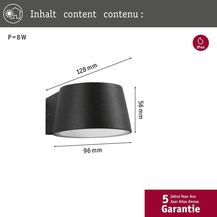 Actual product image Paulmann Capea (500 lm, IP44)