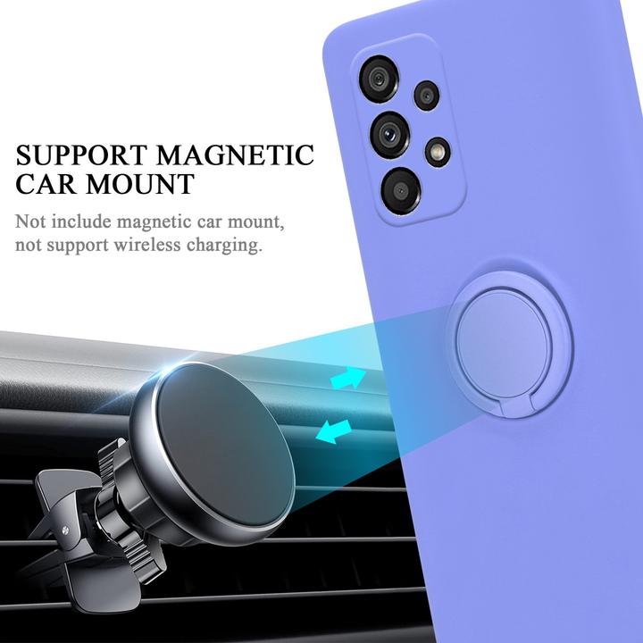 Image du produit Cadorabo TPU Liquid Ring Silicone Case Case pour Samsung Galaxy A73 5G (Samsung Galaxy A73 5G)