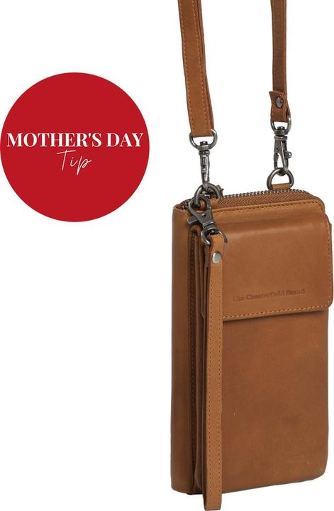 Produktbild The Chesterfield Brand Wax Pull Up Handytasche Leder 10 cm