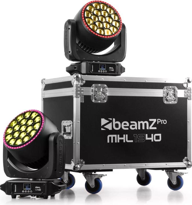 Image du produit BeamZ Kit de têtes mobiles MHL1940 (40 W)