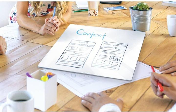 Actual product image Nobo Frameless whiteboard (60 x 45 cm)