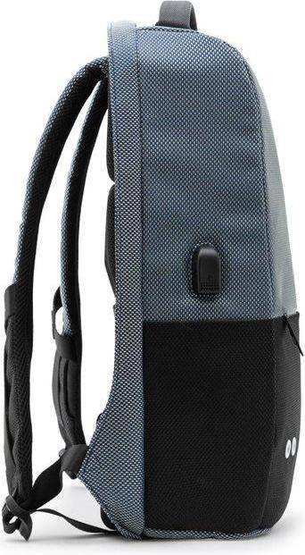 Actual product image Bestlife NEOTON 2.0 plastic laptop backpack black/grey up to 39.6 cm (15.6 inch)