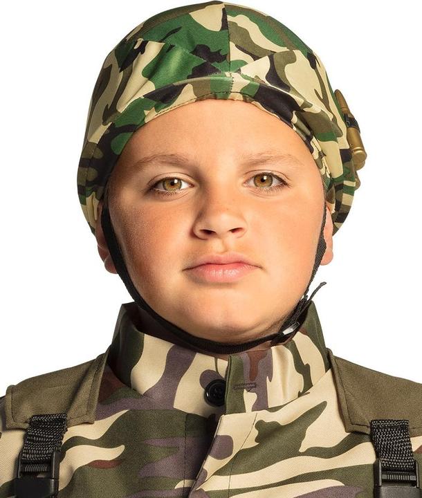 Produktbild Boland Kinderhelm Militär:verstellbar