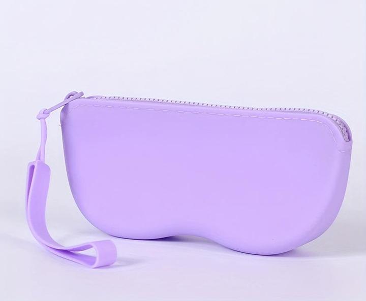 Only-Bags.Store Silikon-Brillenetui, minimalistisches Design, langlebig, wasserdicht, RFID-Blockierung, mit
