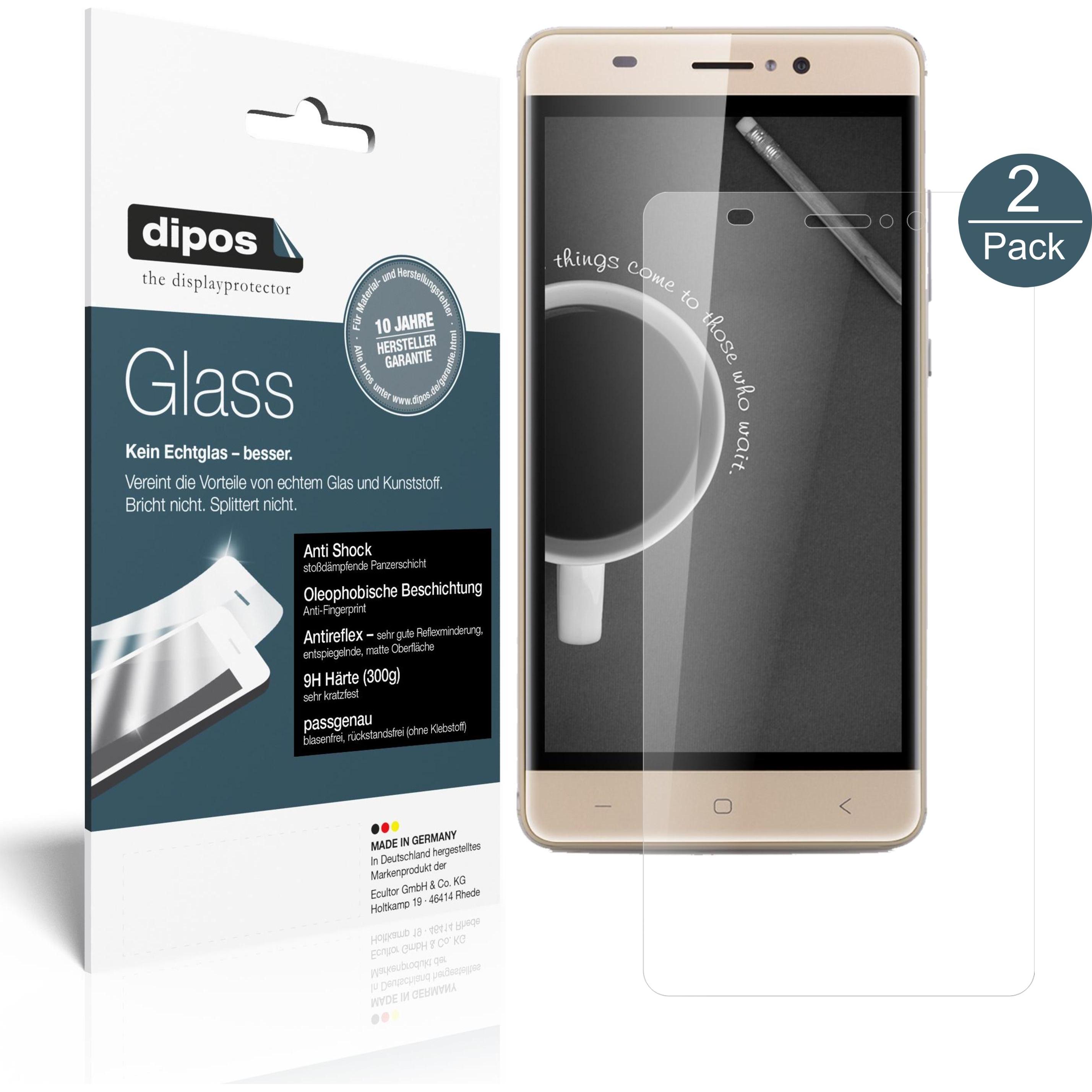 Dipos Displayschutz Anti-Shock (1 Stück, Landvo XM300 Pro), Smartphone Schutzfolie, Transparent
