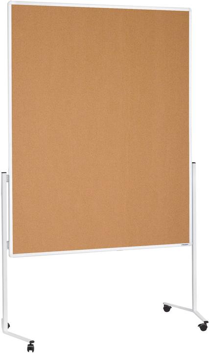 Produktbild Magnetoplan Moderationstafel weisser Rahmen, ungeteilt, mobil (120 x 198 cm)