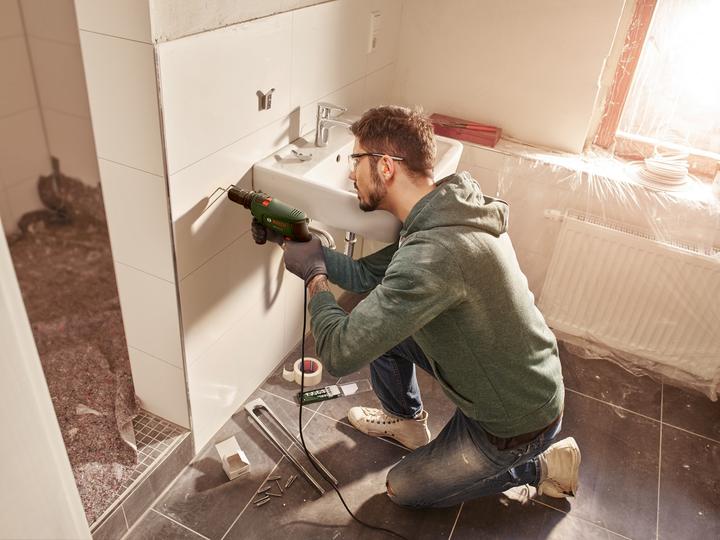 Actual product image Bosch Home & Garden EasyImpact 600 impact drill with carrying case (Electrical connection)