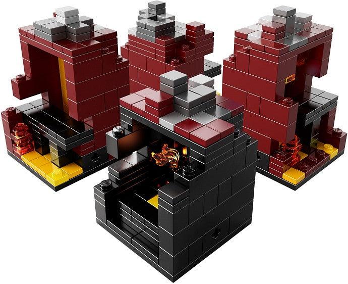 Image du produit LEGO Micro World Le Nether (21106, LEGO Minecraft)
