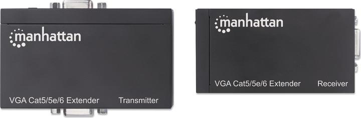 Produktbild Manhattan VGA Cat5-Extender bis 300m (Video Switch, Audio Switch)