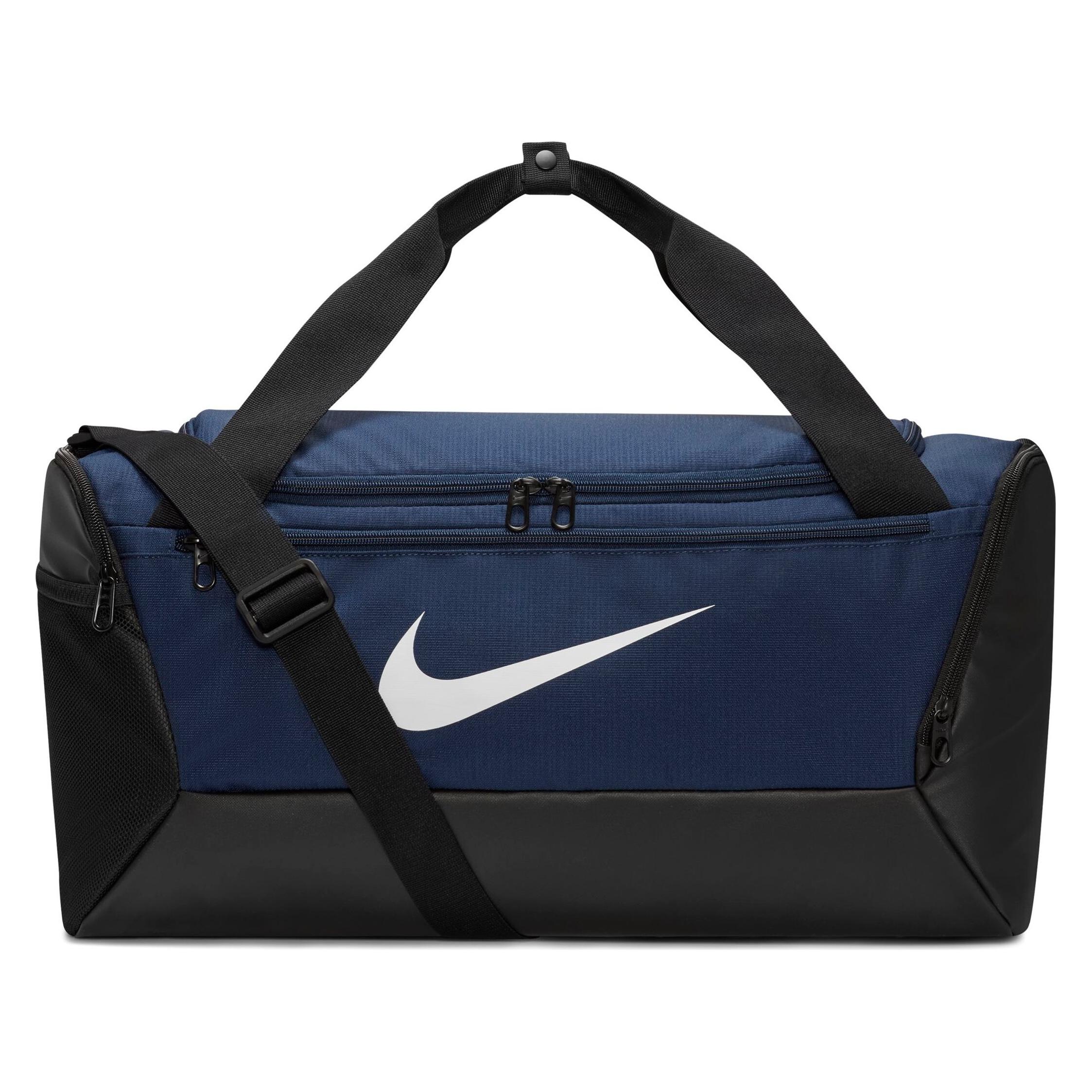Nike, Unisex, Tasche, Torba Brasilia DM3976 410, Schwarz, Blau, (41 l)