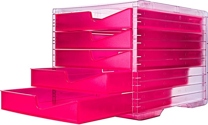 Neon roze, Transparant