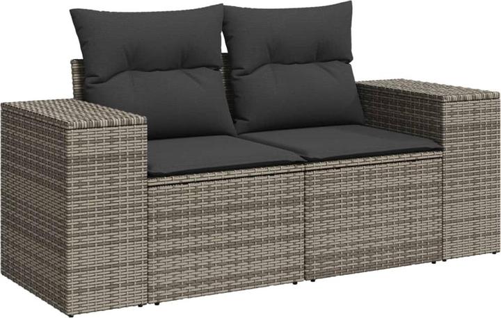 Immagine prodotto vidaXL Set di divani da giardino set da giardino gruppo di sedute da giardino 11 pezzi beige