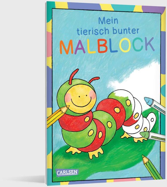 Produktbild Mein tierisch bunter Malblock