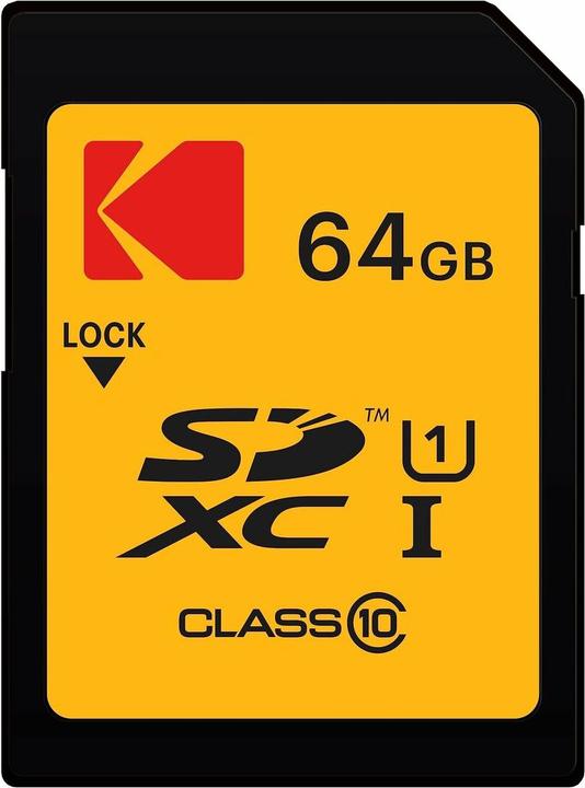 Kodak EKMSD64GXC10K (64 GB, SDXC, U1, UHS-I)