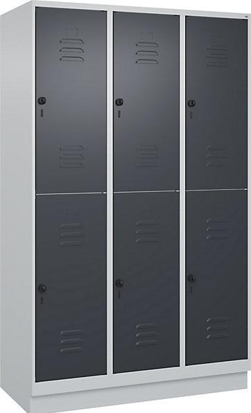 Actual product image C+P Double-decker locker Classic PLUS (120 cm, 195 cm)
