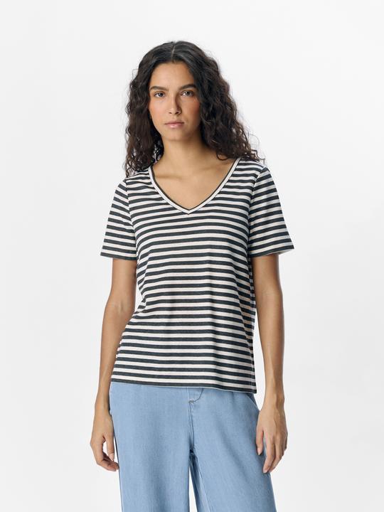 Produktbild Object Gestreiftes T-Shirt (XS)