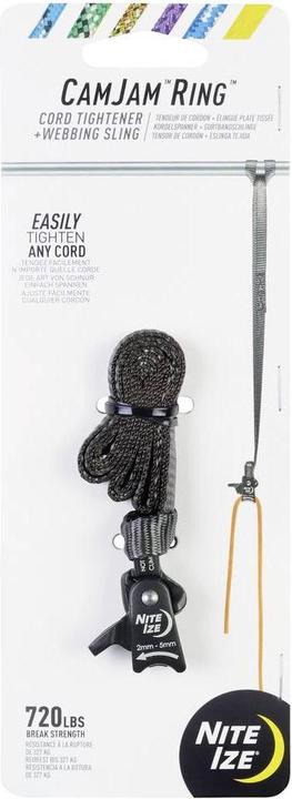 Actual product image Nite Ize CamJam Ring Cord Tightener + Webbing Sling - Small