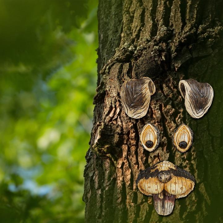 Produktbild Relaxdays Baumgesicht