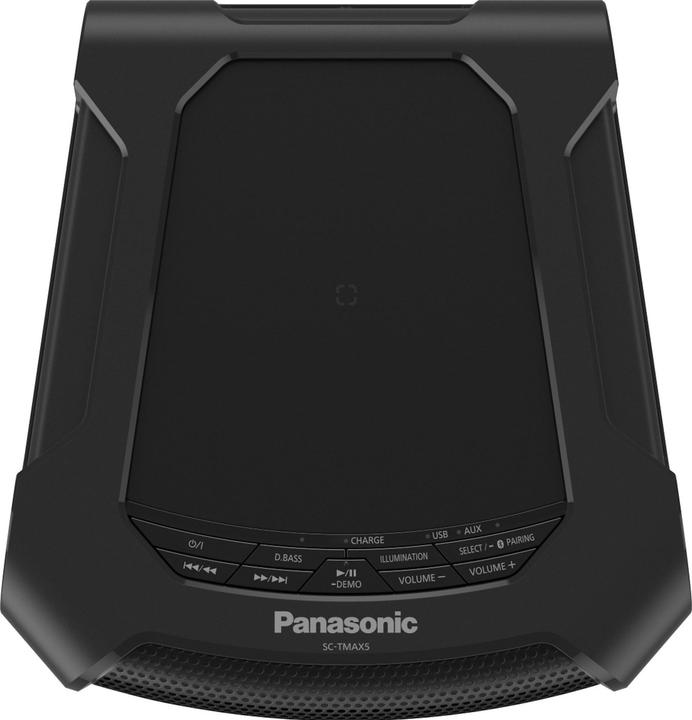 Actual product image Panasonic Bluetooth Speaker SC-TMAX5EG-K Black (Electrical connection)