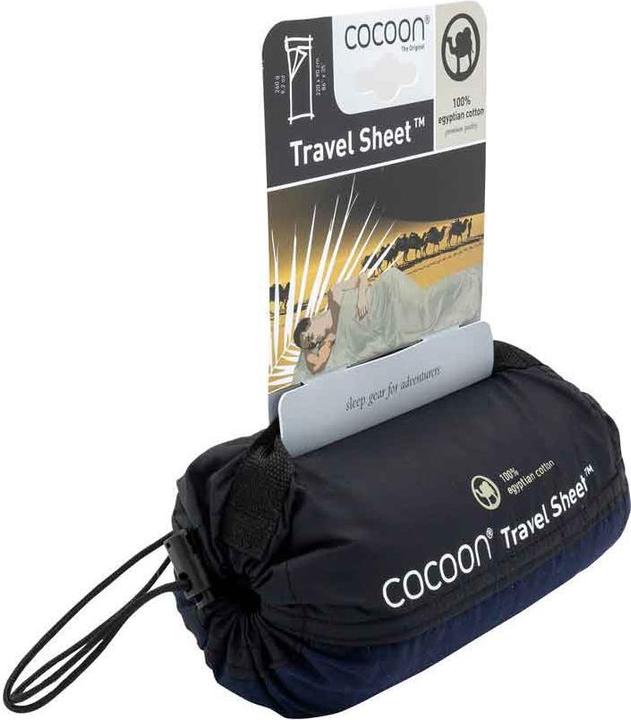 Immagine prodotto Cocoon TravelSheet Egyptian Cotton (220 cm)