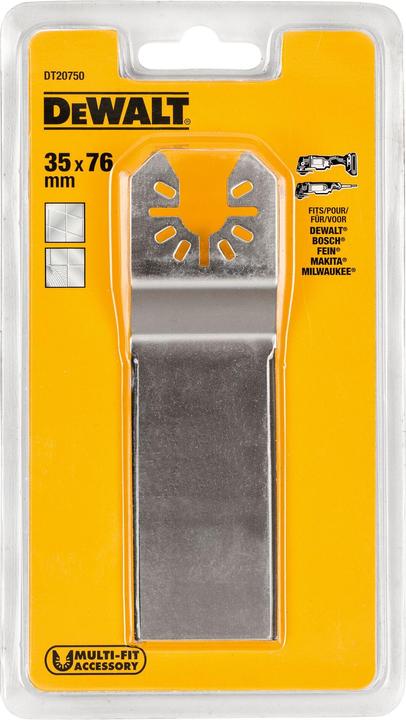 Actual product image DeWalt Multi-Tool Cutting Knife Rectangle