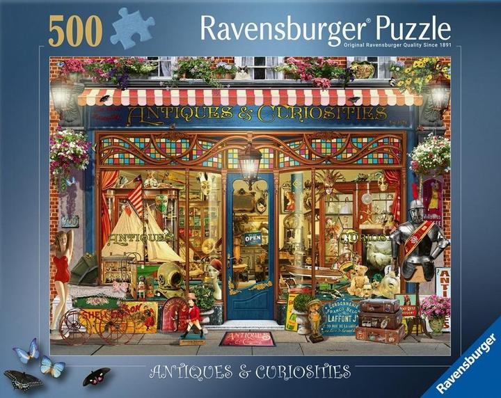 Actual product image Ravensburger Antiques and curiosities (500 pieces)