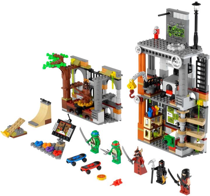 Produktbild LEGO Turtles Hauptquartier (79103)