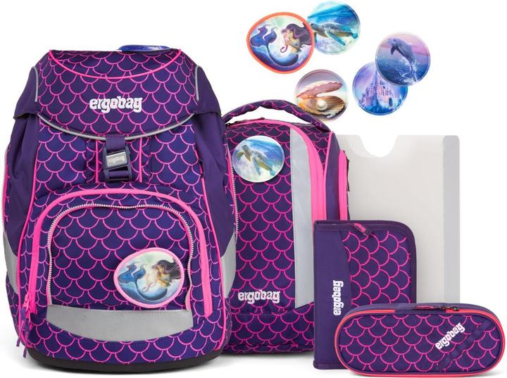 Immagine prodotto Ergobag Set di 6 pezzi Perla Colomba Orso Lumi (20 l)