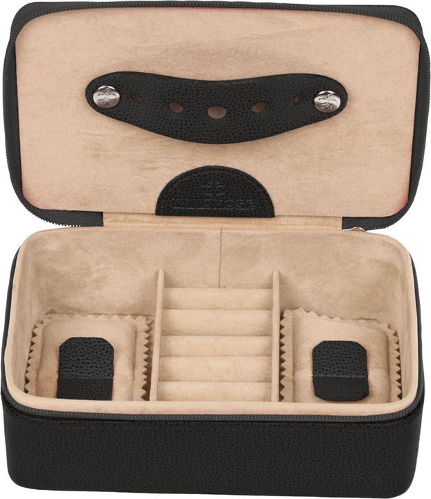 Produktbild Windrose Beluga Schmuckkasten Leder 14.5 cm