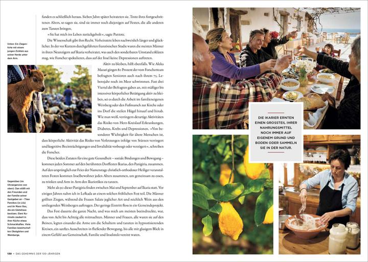 Nutritional values and ingredients National Geographic Das Geheimnis der 100-Jährigen: Entdeckungsreise in die Blue Zones der Welt (German, Dan Buettner, Helmut Ertl, 2023)