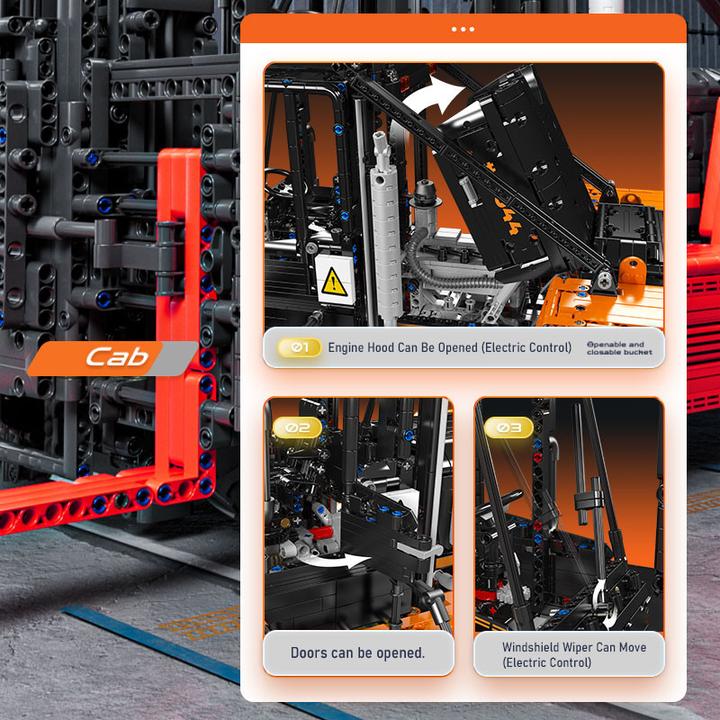 Produktbild Mould King Schwerlast-Gabelstapler