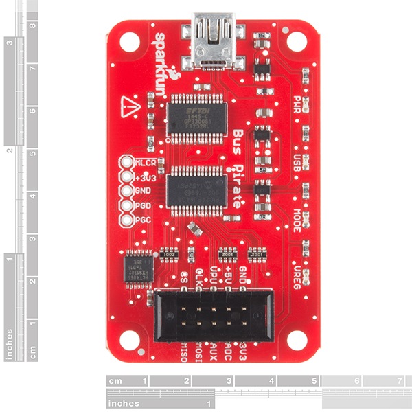 Image du produit SparkFun Bus Pirate V3.6a (Récepteur, Divers)