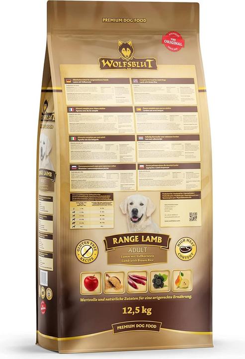 Wolfsblut Range Lamb (Adulto, 1 pz., 12500 g)