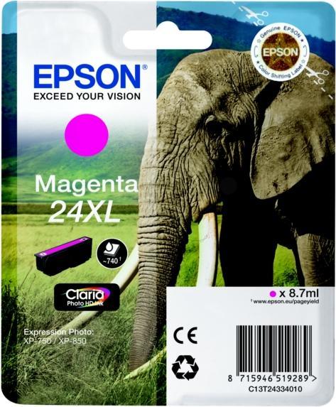 Image du produit Epson 24XL Claria Photo HD (M)