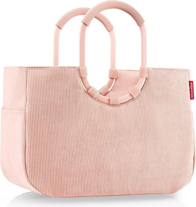 Actual product image reisenthel loopshopper L frame cord blush